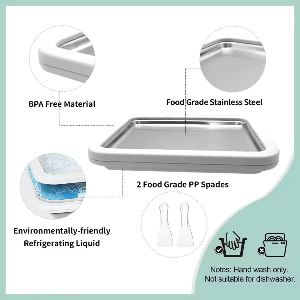 Rolled Ice cream maker